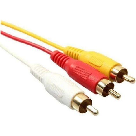 Câble Adaptateur HDMI Vers RCA - 1,5 M - Transmission Unidirectionnelle - Jusqu'à 1080p - Connecteurs Plaqués Or 24 K (1/4)