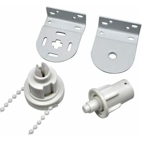 Kit de store enrouleur 32 mm, complet avec embrayage pour store enrouleur avec chane de cordon pour store enrouleur, support pour store enrouleur, connecteur de chane pour store enrouleur, pièces de r (1/5)
