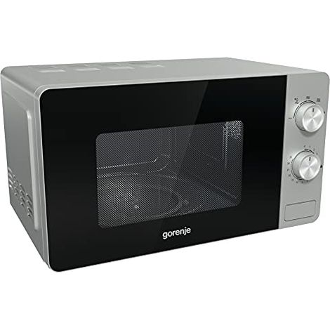 Forno a microonde Gorenje MO20E1S Libera installazione 20L 800W Argento [HWGORMBMMO20E1S] (1/4)