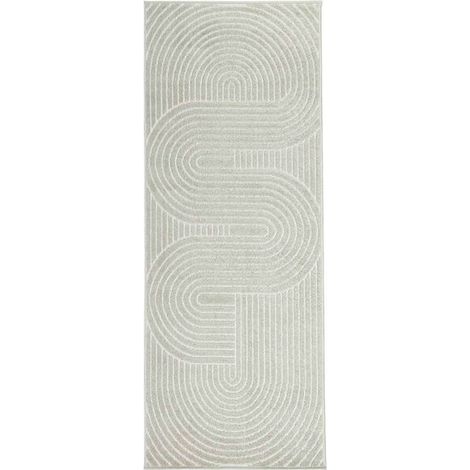 Tapis PALMERAS vert 80 x 150 cm Polyester (1/5)