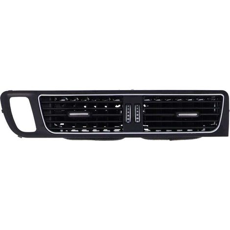Audi Q5 2009–2018 Mittlerer Lüftungsgitter – Schwarzes ABS – Einfache Montage – Optimaler Luftstrom – Direkter Austausch – 8R1820951GWVF-PT