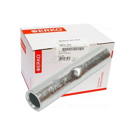 Conector de aluminio, manguito de conexión ALC 240, 10 unidades Erko (1/2)