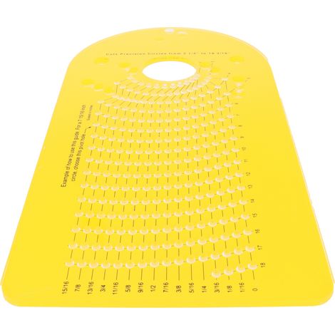 Gabarit de découpe circulaire pour affleureuse, accessoire pour fraiseuse à bois et outils de bricolage pour le travail du bois (1/5)