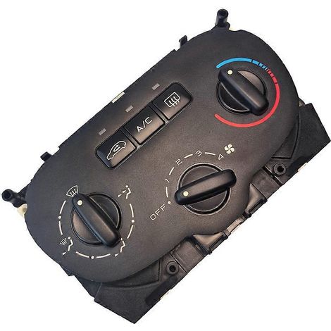 Panneau de commande de climatisation 6451JR avec interrupteur de réglage du chauffage et du refroidissement pour Peugeot 307 (1/5)