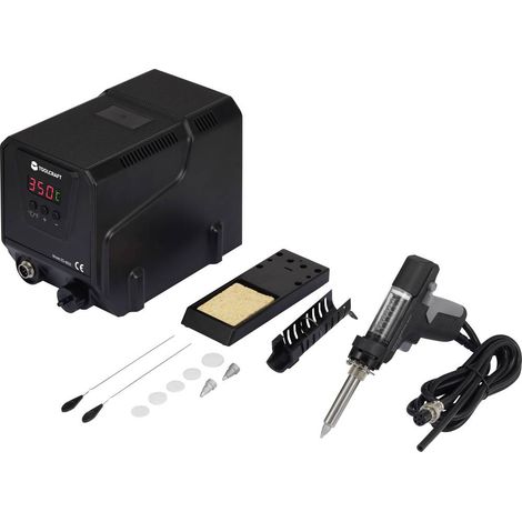 Toolcraft – Station de dessoudage numérique 90 W TO4861968 – Plage de température 160-480 °C – Changement de panne rapide – LED indicatrice