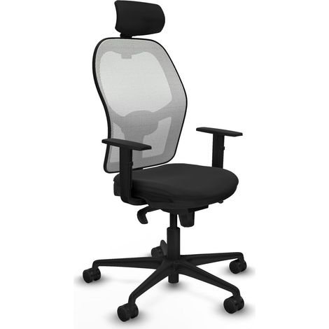 Sedia da Ufficio Piqueras y Crespo 1D036N2 Nero (1/5)