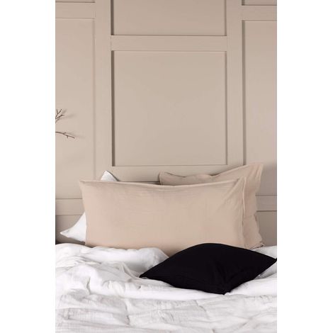Ronja taie d'oreiller 50x90cm beige.