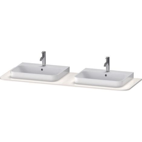 Console Duravit Happy D.2 Plus, 1600x550 mm, 2 découpes, pour (1/5)