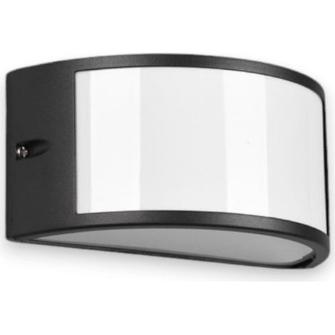 Plafoniera a parete in alluminio 25x11.7xH13 cm illuminazione esterna 40W (1/5)