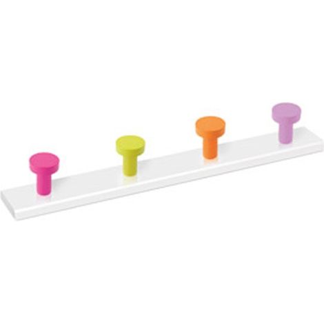 GRUCCIA LEGNO 4P COLORI B.BCA