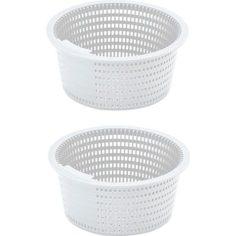 Panier d'écumage de piscine professionnel, 2 pièces, panier de