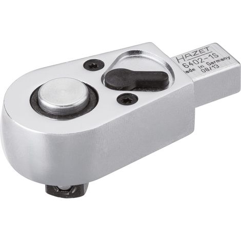 HAZET Einsteck-Umschaltknarre 6402-1S Einsteck-Vierkant x 12 mm Vierkant m (1/4)