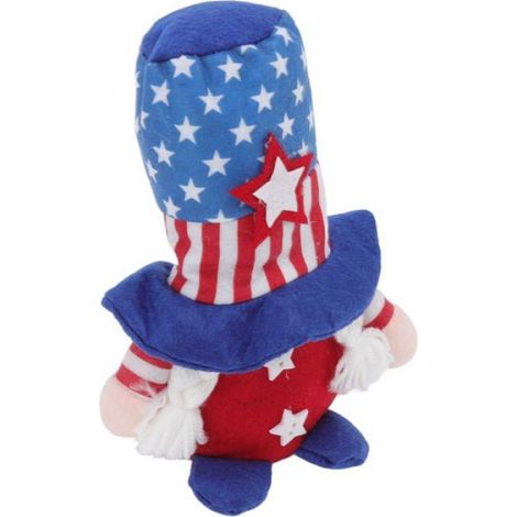 Gnomes du 4 juillet Décorations de gnome patriotique du 4 juillet ornements de luminaire decoration Chapeau étoile bleue (1/4)