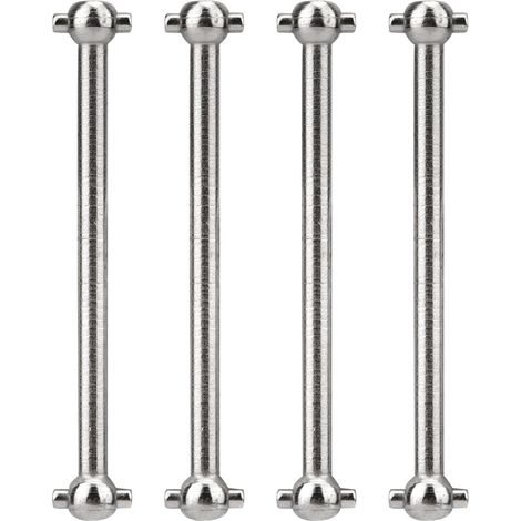 4PCS Arbre de Transmission Métal Os de Chien pour WLtoys 1/18 Voiture RC Pièces de Rechange (1/5)