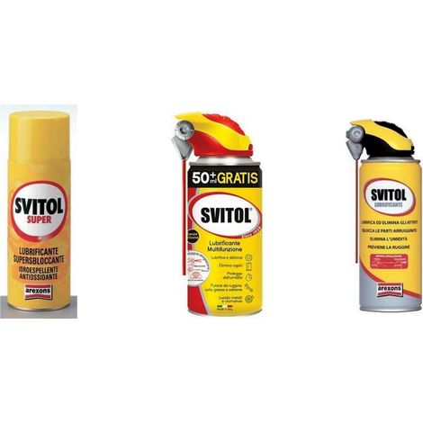 Lubrificante spray svitol arexons formato 200 ml