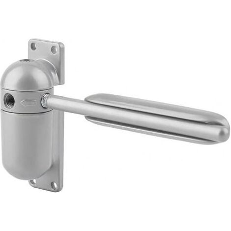Gris Ferme-porte à ressort de sécurité d'intérieur résidentiel, charnière de porte automatique à ressort réglable fermeture automatique (1/5)