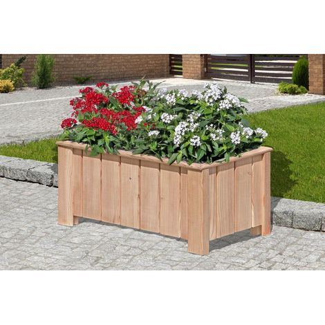 Pflanzkasten CLEO 2er, Lärche 69x38x30cm