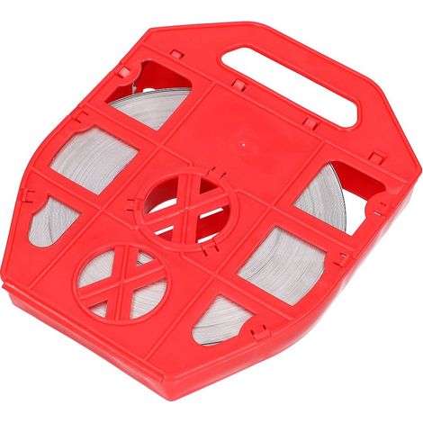 Extralink ss304 0,4mm x 20mm correa de acero inoxidable 50m
