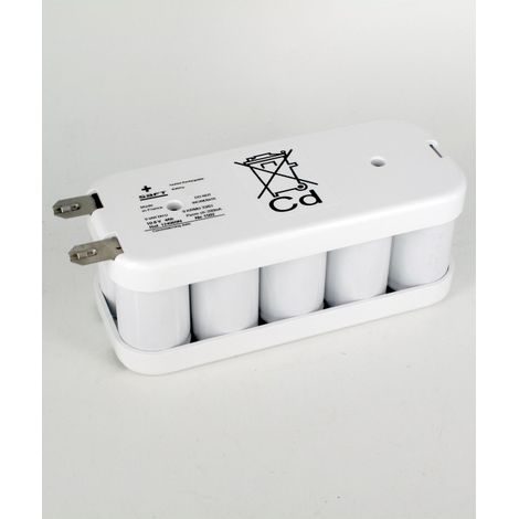 Batterie 10.8V 4Ah 9 VnTD NiCd Flasque (124969)