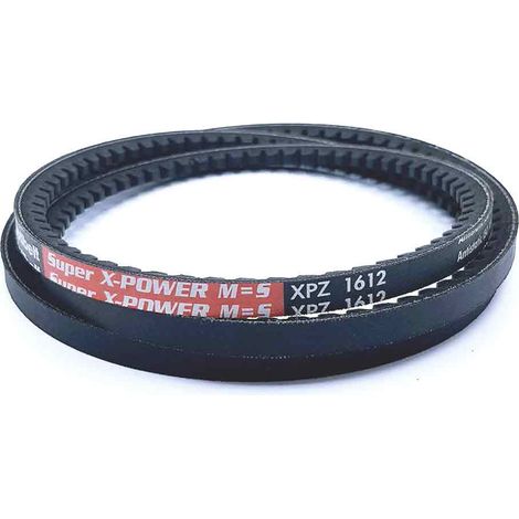 Courroie type trapézoïdale crantée XPZ1612