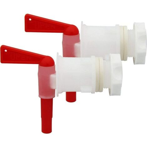 Filiyano-Robinet pour la mise en bouteille, robinet de remplissage pour seau, robinet pour seau, brassage maison de bière et de vin (blanc) (1/5)