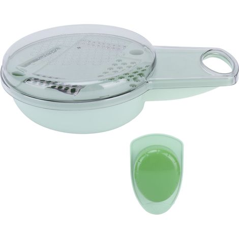 Hachoir à légumes manuel 500 ml, presse-légumes, à fruits, à ail et à pommes de terre, accessoire de cuisine (1/4)