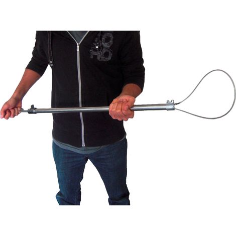 Lazo inmovilizador inox con gatillo