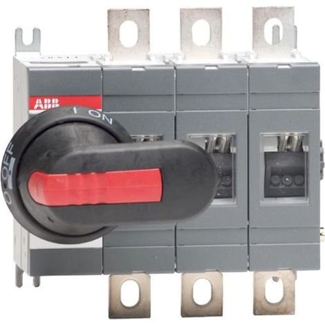 Interruptor-seccionador trifásico de 250 A con accionamiento de puerta OT250E03P 1SCA022710R0100