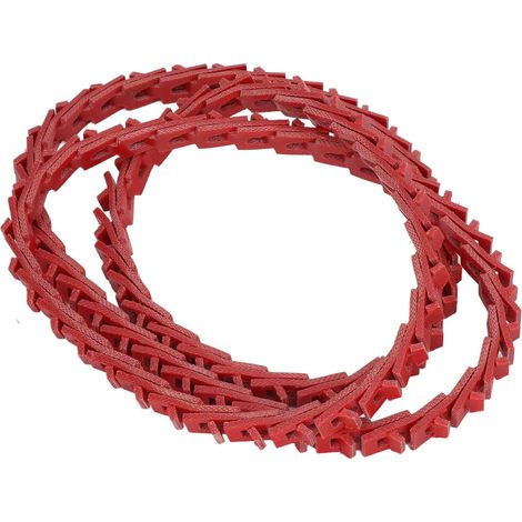 Courroie trapézoïdale Power Twist en polyuréthane de 1,5 m (5 pi), type A, à maillons réglables, pour tour et scie circulaire. (1/5)