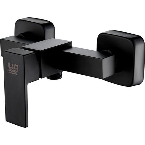 Mitigeur monocommande de douche série Maple en couleur noire (1/2)