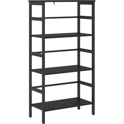 Maison Exclusive - Bücherregal Schwarz Eichen-Optik 60 x 29,5 x 1
