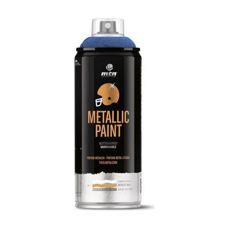 Bombe de peinture MTN Pro Metallic Paint Bleu foncé