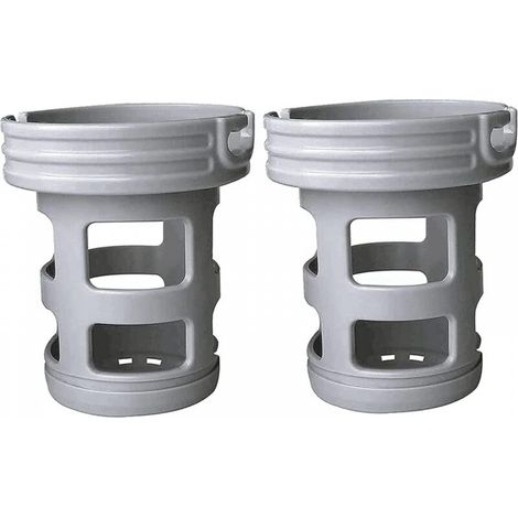 Filtre Spa Lite pour mspa,Filtre pour mspa Lite, pour MSPA Whirlpoal Filter-Bateaux et Spa Chauds - Modèle à partir de 2020 (2 pièces Porte-Filtre) (1/5)