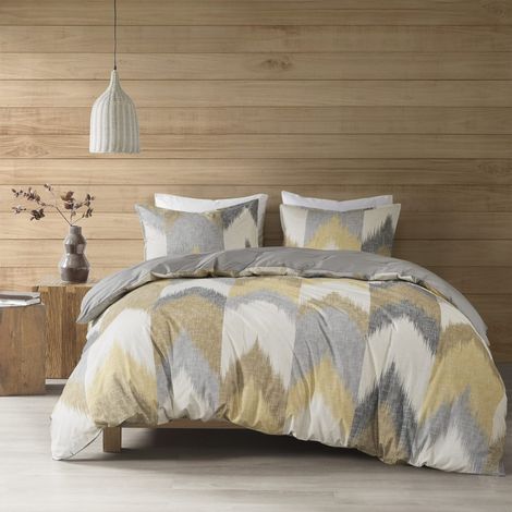 Housse de Couette pour lit Double/Grand lit Jaune (1/5)