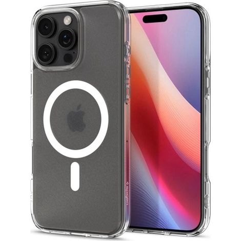 Spigen iPhone 16 Pro Max Ultra Hybrid MagSafe-skal - Genomskinligt