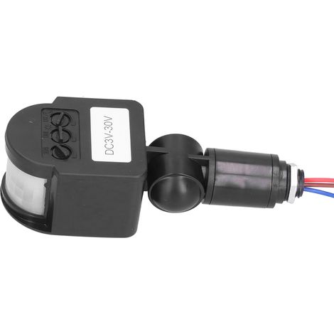 Détecteur de Mouvement Solaire Projecteur LED Infrarouge Automatique 12V
