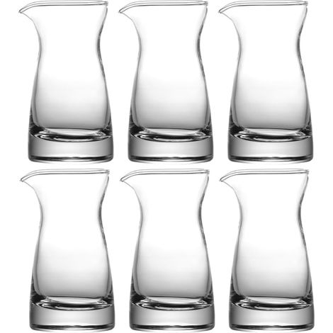 ml Glasbehälter für Sahne und Soße 6er Set Mini