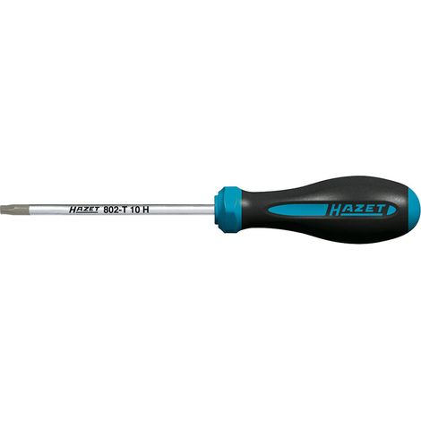 Hazet Schraubendreher HEXAnamic 802-T30H, Tamper Resistant TX Profil, SW T30H