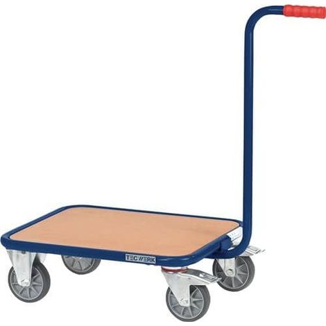 TECWERK Griffroller L600xB500mm Holzwerkstoffplattform saphirblau Trgf.250kg TECWERK (1/2)