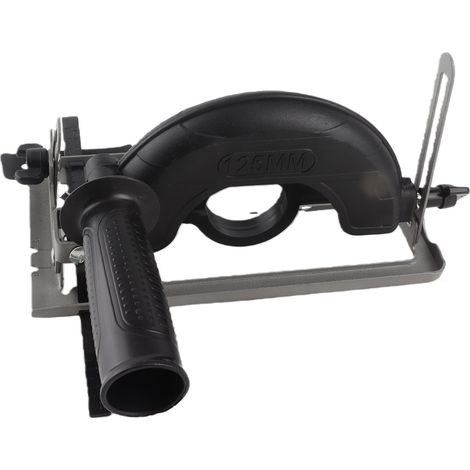 Support de meuleuse d'angle en métal réglable avec couvercle anti-poussière pour meuleuses de 100 mm, 115 mm et 125 mm (1/5)