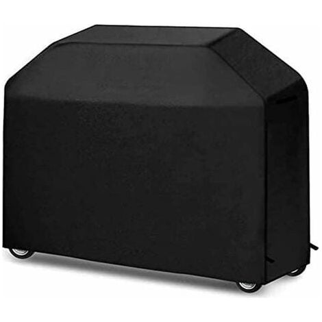 Waterproof BBQ Cover, 190 x 71 x 117 cm, Black (1/2)