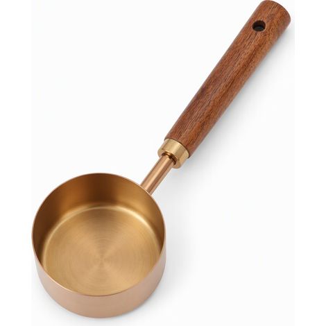 cuillère doseuse de cuisine en set 60 ml en acier inoxydable
