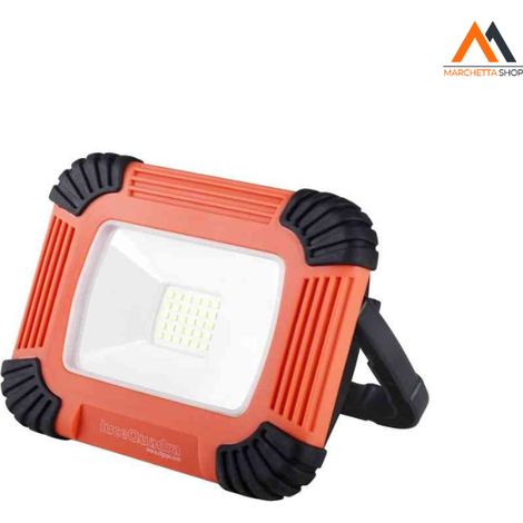 FLED PROIETTORE LED 10W BATTERIA RICARICABILE