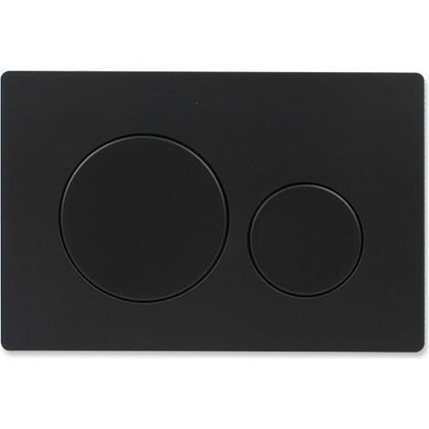Plaque de double chasse d'eau pour les séries Geberit UP300 UP320 UP700 et UP720 Noir (1/4)