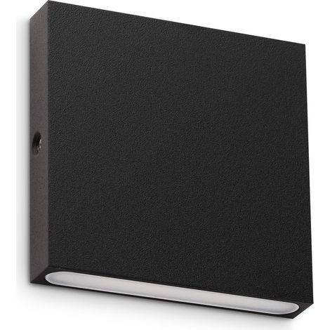 Ideal Lux POST-IT Applique murale extérieure encastrée noire 1 LED 310 lm 3000 K IP65 - Driver requis (1/2)