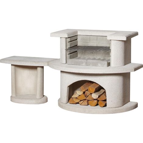 Grillbar Venedig,Beistelltisch H93xB180xT65cm, 440 kg