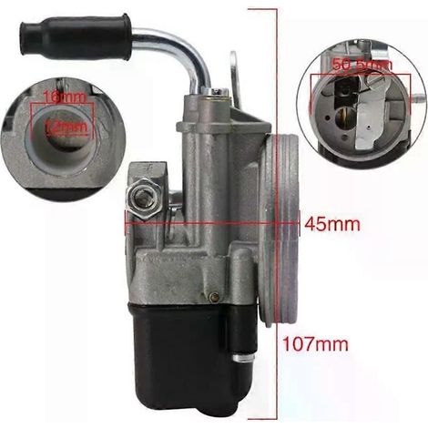 Carburateur N30R pour Piaggio Ciao PX FL Vespa Moped Pocket SHA 12/12 (1/5)