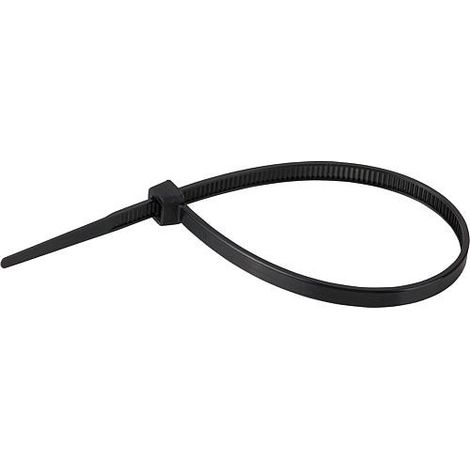 Collier resistant a la chaleur 300 x 3,6mm, noir 1 paquet de 100 pieces (1/3)