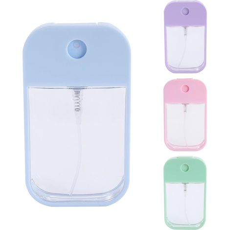 4 Pièces Vaporisateur Parfum 45ML, Portable Flacon Vide, Plastique Recharge, Petit Rechargeable de Sac, Atomiseur Pour Voyage ou Travail (1/5)