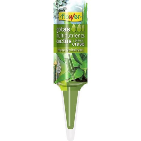 Gocce multinutrienti di fiori per piante di cactus e crascal, 1 contagocce x 40 ml